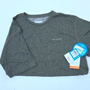 Columbia Charcoal Heather Long Sleeve Tee